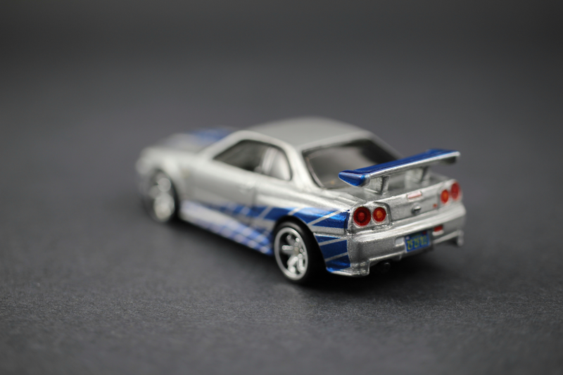 Illustration for article titled Hot Wheels Fast and Furious Series: Brian O'Conner's R34 Skyline